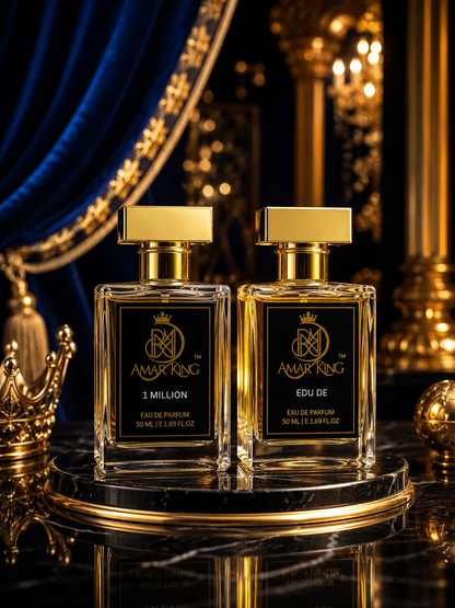 1 MILLION AND EDU DE COMBO OFFER AMAR KING PERFUME
